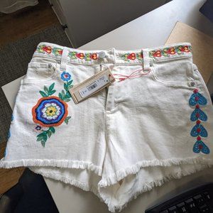 Alice + Olive White Shorts